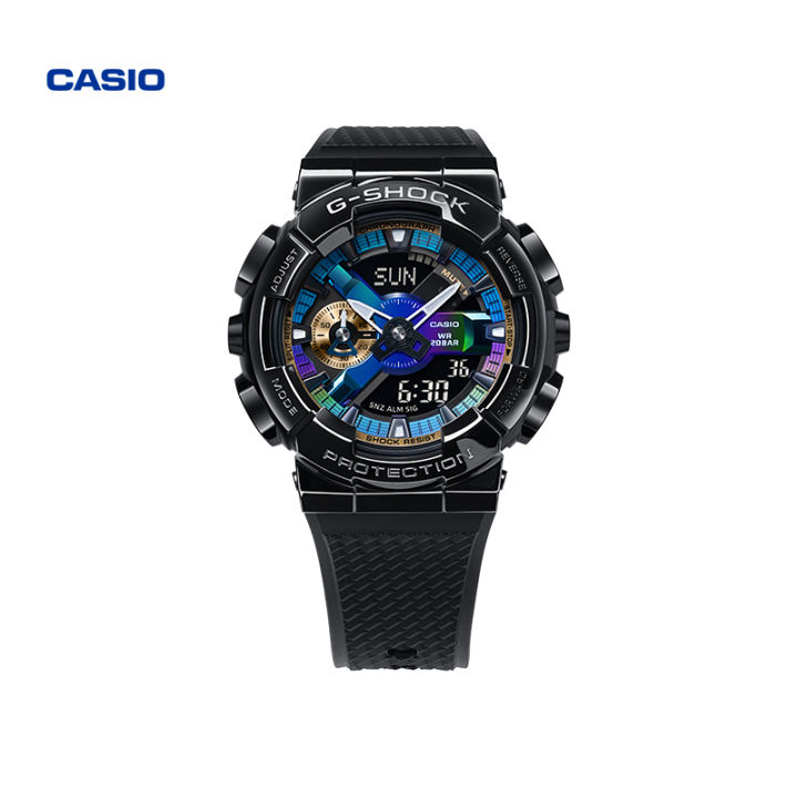 casio-นาฬิกาโลหะทรงสปอร์ต-g-shock-gm-110-นาฬิกาสปอร์ตคาสิโอกันน้ำ