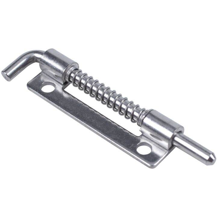 Hardware Spring Loaded Metal Security Barrel Bolt Latch 3.5" Long