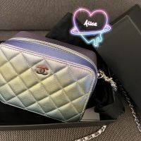 A.L.I.C.E Chanel Mermaid Iridescent Camera Bag กระเป๋าสะพาย Messenger Bag Box Bag