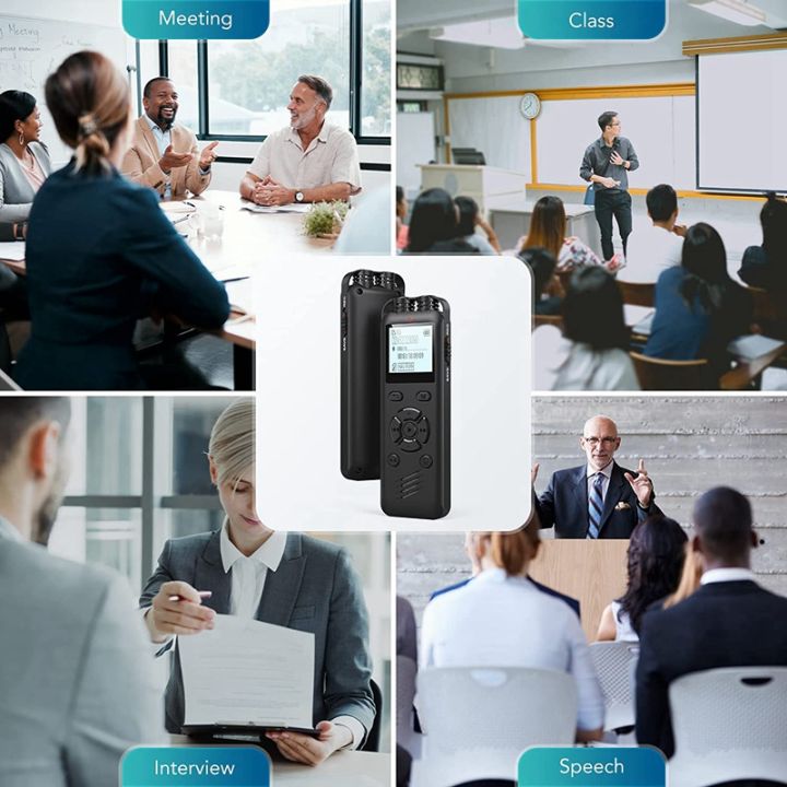 32gb-digital-voice-recorder-audio-recorder-black-digital-voice-recorder-for-lectures-meetings-timing-recording-voice-activated-recorder-device-with-playback