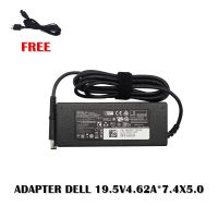 ADAPTER DELL 19.5V4.62A*7.4X5.0  / สายชาร์จโน๊ตบุ๊ค เดล + แถมสายไฟ