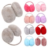 12 Colors Fashion Men Women Warm Earmuffs Soft Plush Thicken Warm Earmuffs Ear Warmers Ear Protection Winter Accessories