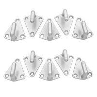 20Pcs Three-Hole Waterproof Tarpaulin Hook Trailer Connecting Net Hook Hook Iron Plate Hook Suitable For Trailers