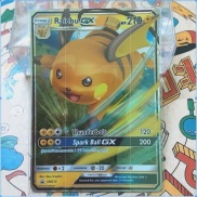 Thẻ Pokemon Raichu GX