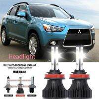 หลอดไฟหน้ารถยนต์ LED LAI 40w 6000k สีขาว สําหรับ Mitsubishi ASX 2016-2023