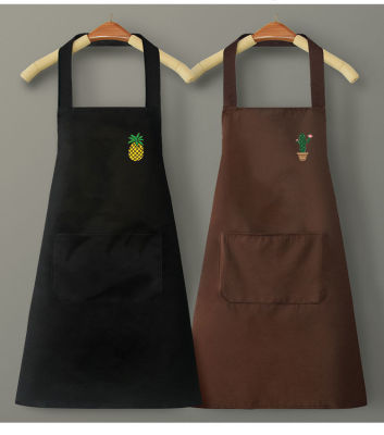 Canvas Kitchen Aprons For Woman Men Chef Work Apron For Grill Restaurant Bar Shop Cafes Beauty Nails Studios Uniform Fashion Aprons