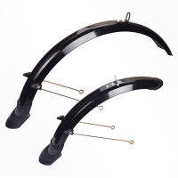 2Pcs ด้านหน้าด้านหลัง Mudguard 16 20นิ้วจักรยาน Fender Double cing ปรับขนาดจักรยานปีกสำหรับจักรยานพับ Chrome Plastic