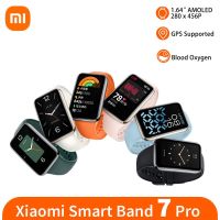 Xiaomi Mi Band 7 Pro 2022 GPS SmartBand 1.64" AMOLED Screen Blood Oxygen Fitness Waterproof Mi Watch Magnetic Charging Smartwatches