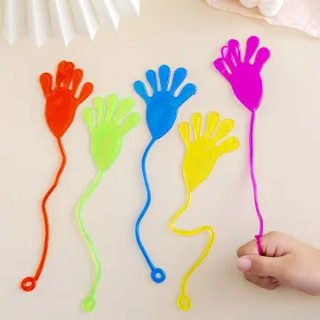 Creative 10 Pcs/Bag Kids Party Supply Favors Multi-color Mini Sticky Jelly  Stick Slap Sticky Hands Toy - Realistic Reborn Dolls for Sale