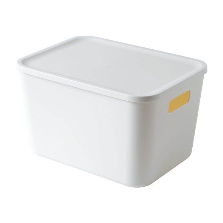 Storage Box White with Lid Large / Medium / Small Japanese minimalist