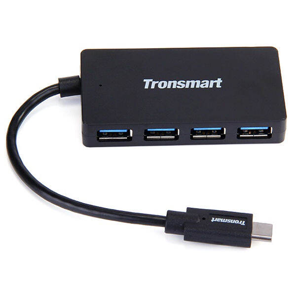 Tronsmart Ct H Cm Type C Male To Port Usb Usb A Hub Black Lazada Ph