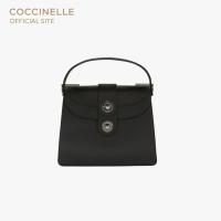 COCCINELLE LEILA Handbag Large 120101 NOIR กระเป๋าสะพายผู้หญิง