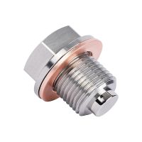 ❉❏ Magnetic Oil Drain Plug M16x1.5 Heavy Duty Oil Pan Drain Plug Accessory Engine Oil Pan Protection Plug for Car Motorcycle