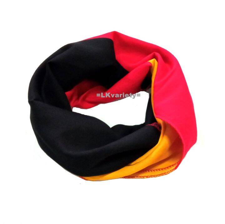 ผ้าลายธงชาติเยอรมัน-ผ้าพันคอ-ผ้าโพกหัว-bandana-german-flag-scarf-headband