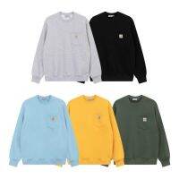 Plus size High Street CARHARTTWIP Classic Loose Pocket Casual Long Sleeve Sweater