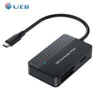 USB 3.0ประเภท C เครื่องอ่านการ์ดอัจฉริยะ4 In 1แฟลชการ์ดอะแดปเตอร์5Gbps สายการ์ดความจำเขียน20ซม. การ์ดความจำ CF MS