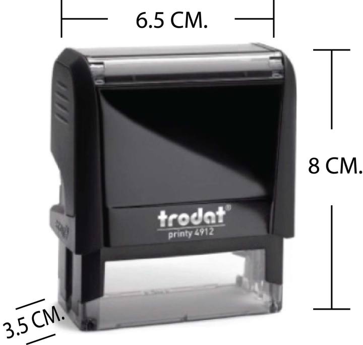 ตรายางหมึกในตัว-trodat4912-ทักแชทส่งข้อความก่อนกดสั่งซื้อทุกครั้ง