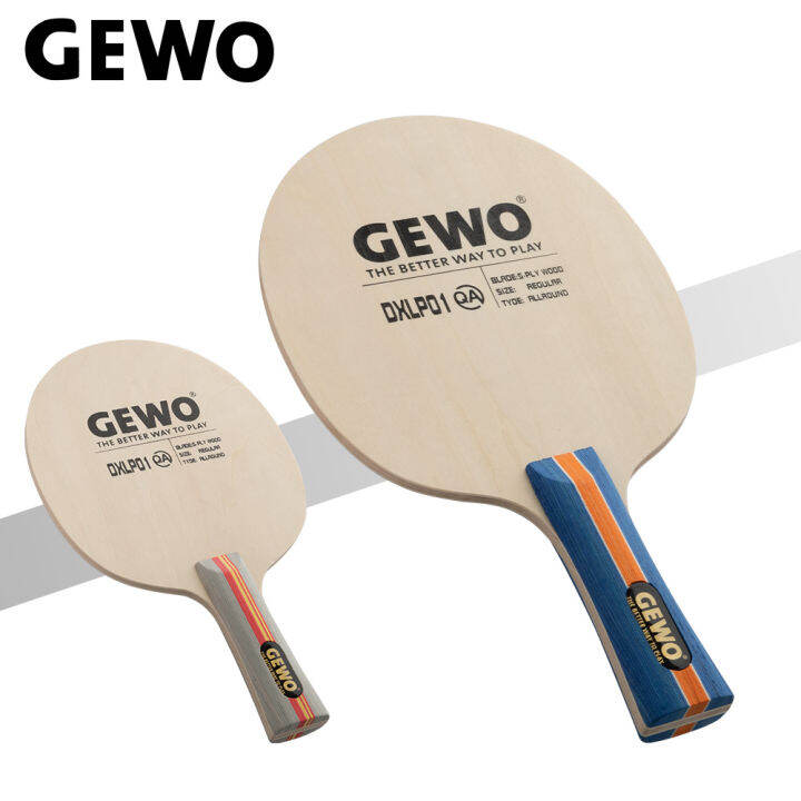 Original GEWO DXLP01 Table Tennis Blade Racket (Light Weight, 5 Ply