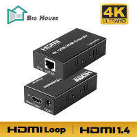 BigHouse 1เซ็ต4พัน120เมตร Hdmi เข้ากันได้ Extender Cat5e Cat6อีเธอร์เน็ต Hdmi-เข้ากันได้กับ Rj45เสียง Edid เครือข่าย Extender