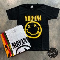 NR131 เสื้อยืดวงร็อค NIRVANA เนวานา เสื้อวง เสื้อยืดเนวานา เสื้อวินเทจ