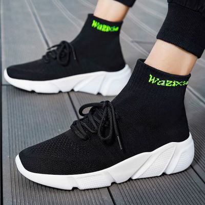 Lightweight Men Sneakers Breathable Male Casual Shoes Outdoor Non-Slip Sport Shoes Free Shipping Fashion Women Sock Boots Couple