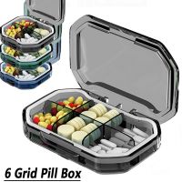 Daily Pill Box Tablet Week Medicine Storage Plastic Pills Vitamins Organizer Pills Case Container Waterproof Medicine  First Aid Storage