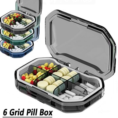 Daily Pill Box Tablet Week Medicine Storage Plastic Pills Vitamins Organizer Pills Case Container Waterproof Medicine  First Aid Storage