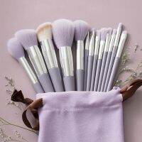 【cw】 8/13PCS Soft Fluffy Makeup Brushes Set for Cosmetics Foundation Blush Eyeshadow Blending ！