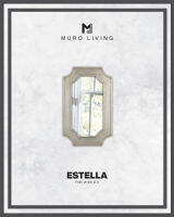 กระจกตกแต่งผนังดีไซน์ Muro Living รุ่น ESTELLA