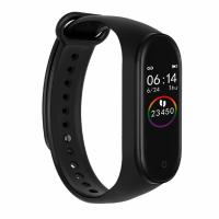 M4 Color Screen Smart Bracelet Sports Pedometer Watch Fitness Running Walking Tracker Heart Rate Pedometer Smart Band  Pedometers
