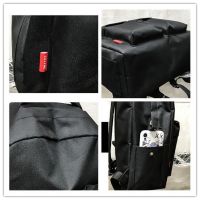 ❃R Multi Pocket Carrying Bag Mens Casual Travel Backpack High Capacity High School College Student Backpack Mountaineering &amp; Sports Backpack Waterproof Nylon Backpack✡