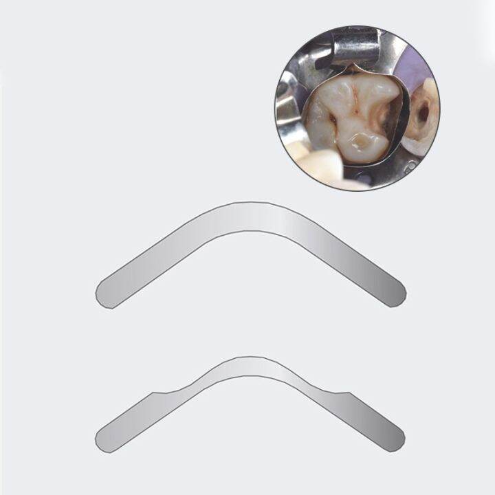 【hot】 20Pcs Dental Bands Tofflemire Stuck Gingival Wall Lift Large