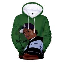 Sudadera con capucha de rapero para hombre y mujer, prenda de vestir masculina y Popular en 3D, con diseño de EAZY-E, de estilo urbano, de tallas grandes, a la EAZY-E, 2023