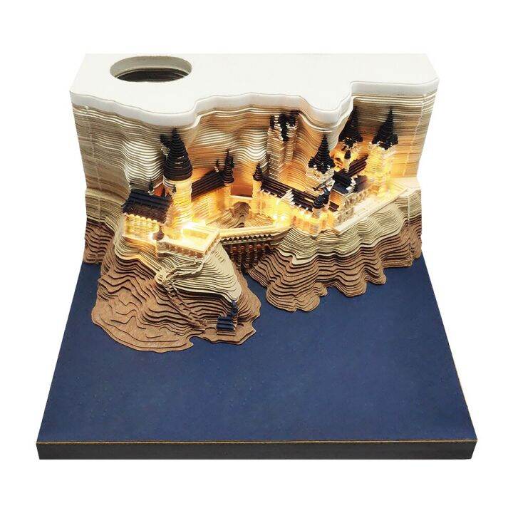 Omoshiroi Block 161Sheet Mini Notepad Cubes Harry Design Hogwarts