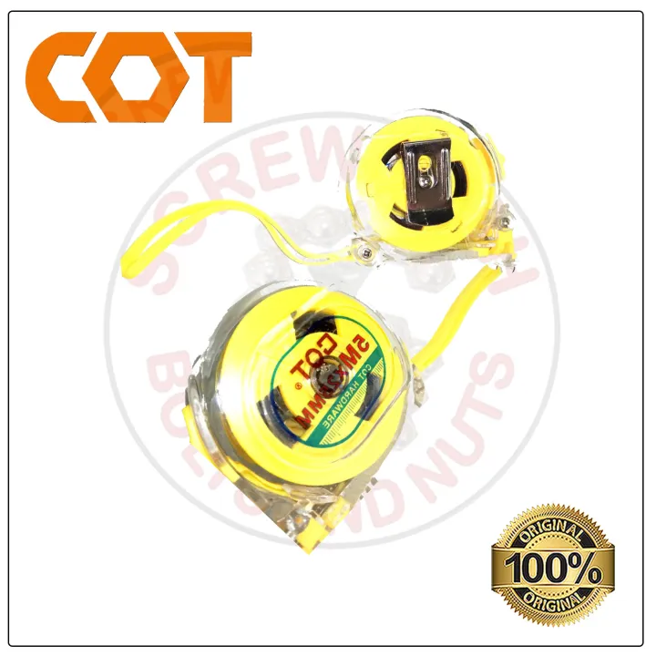 COT Hardware Tape Measure 5m x 25mm ST Lazada PH