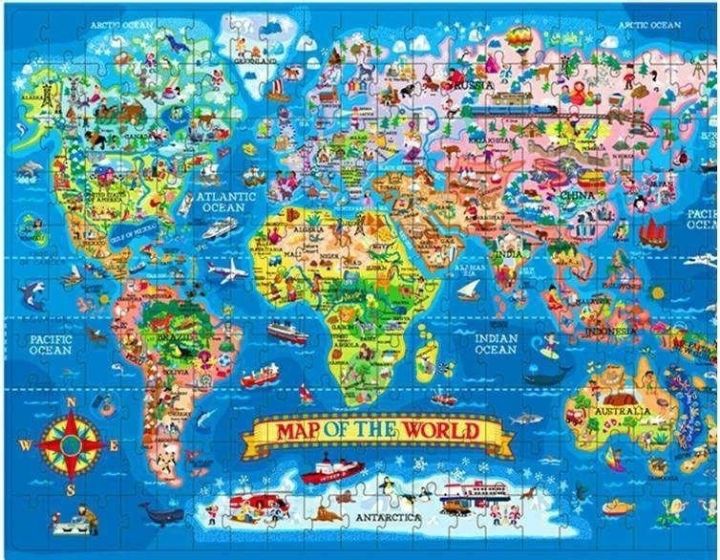 map-of-the-world-puzzle-จิ๊กซอว์แผนที่โลก
