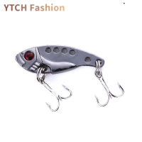 3D Eyes Metal VIB Fishing Lure Bass Crankbait Fishing Spinner Blade Golden