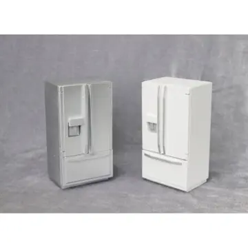 Mô hình tủ lạnh mini bằng gỗ trang trí nhà búp bêTủ lạnh gỗ tỉ lệ 112   Shopee Việt Nam