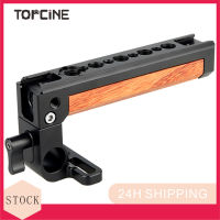 TOPCINE มือจับด้านบนไม้กล้อง15อุปกรณ์ขันให้แน่นและ3/8 "-16รูหาตำแหน่งสำหรับ Arri. ด้ามไม้กล้อง DSLR สำหรับแท่นขุดเจาะกรง