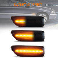 2 Pcs Dynamic Amber LED Side Marker Blinker Turn Signal Light For Volvo XC90 S80 XC70 V70 S60 2001-2009 30722641 3072264