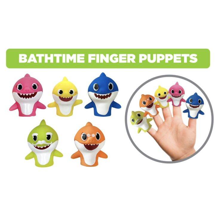 5in1 Baby Shark Finger avengers Finger Bath Finger Puppets Lazada PH