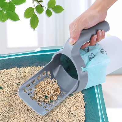 Cat Litter Shovel Self-Cleaning Cat Litter Scoop Litter Scoop สำหรับ Sand Litter Tray Shovel Poop แมวอุปกรณ์