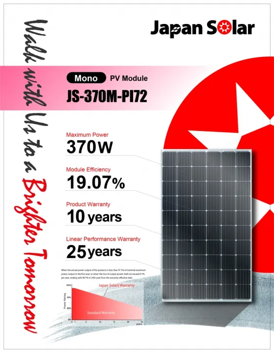 JAPAN SOLAR PV Module JS370PPI72 minimum of 10 solar panels Lazada PH