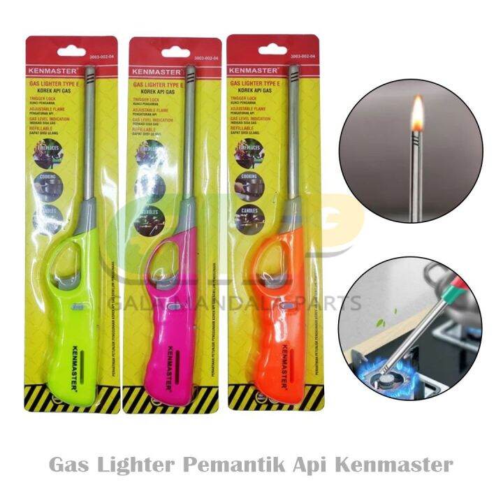 Kenmaster Korek Api Elektrik Pemantik Kompor Gas Lilin Besi Panjang ...