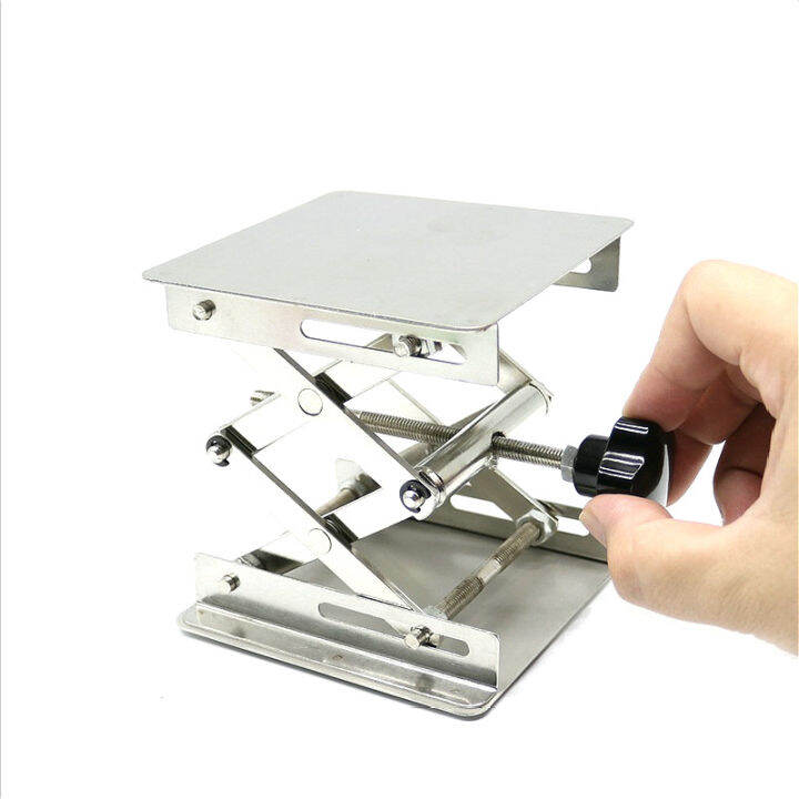 Lab Jack Laboratory Support Jacks Load Capacity 5kg Stainless Steel