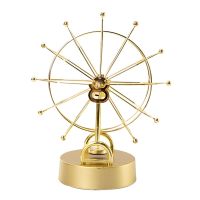 1 Piece Yongdong Instrument Pendulum Miniatures Creative Metal Ferris Wheel Newton Rotating Color Track Wobbler