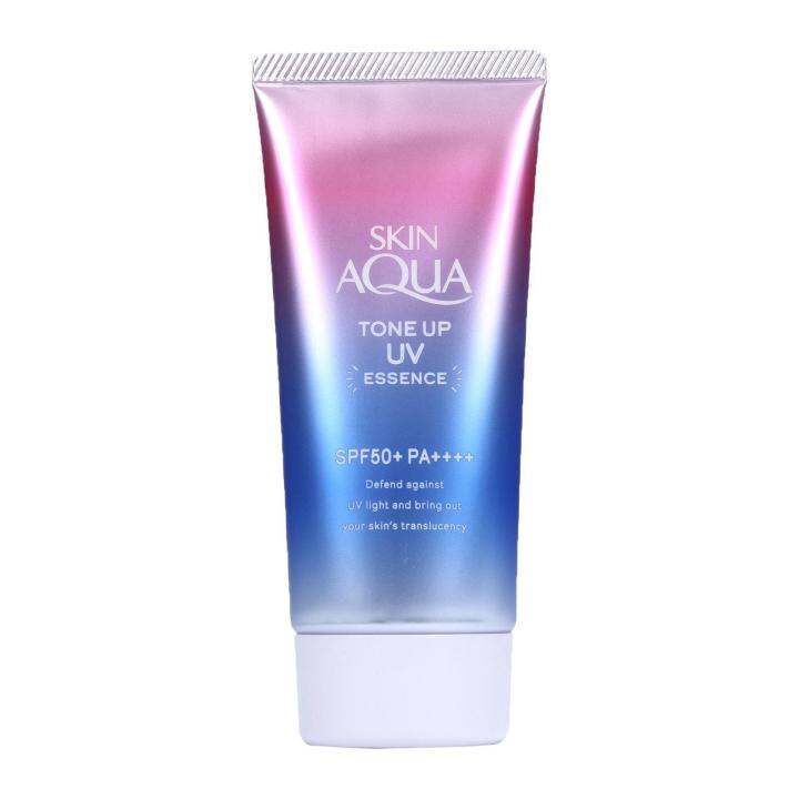 Skin Aqua Tone up UV Essence SPF 50 PA++++ 80mL Sunscreen for Face ...