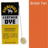 Fiebings Leather Dye สีย้อมหนัง British Tan