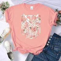 Anime Attack on Titan Comics Printing T-Shirts Female Harajuku Brand Tshirt Summer Crewneck Clothing Fashion Oversize T-Shirts