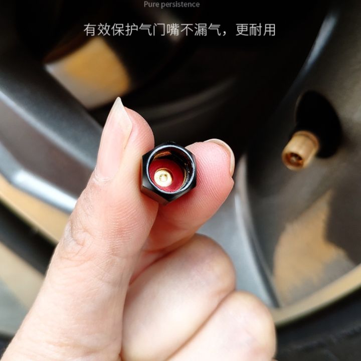 hot-tesla-the-tyre-valve-cap-automobile-valve-core-cap-รุ่น-modelx-model3-modely-valve-caps